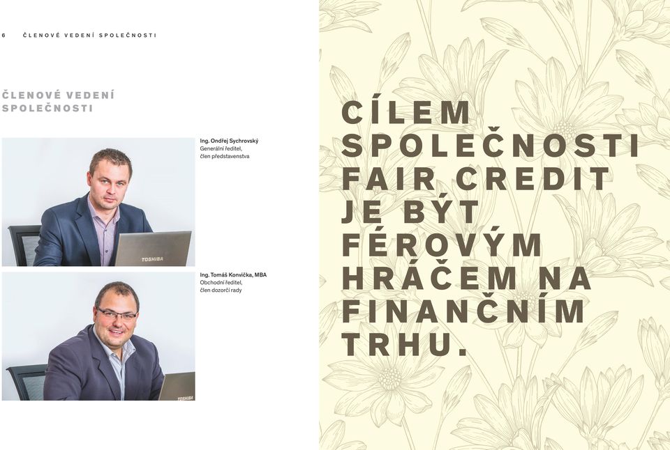 Ondřej Sychrovský Generální ředitel, člen představenstva Ing.