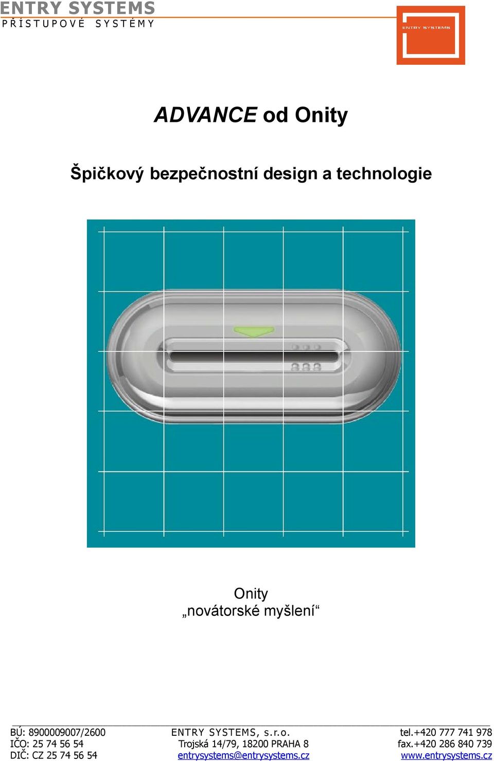 ENTRY SYSTEMS, s.r.o. tel.