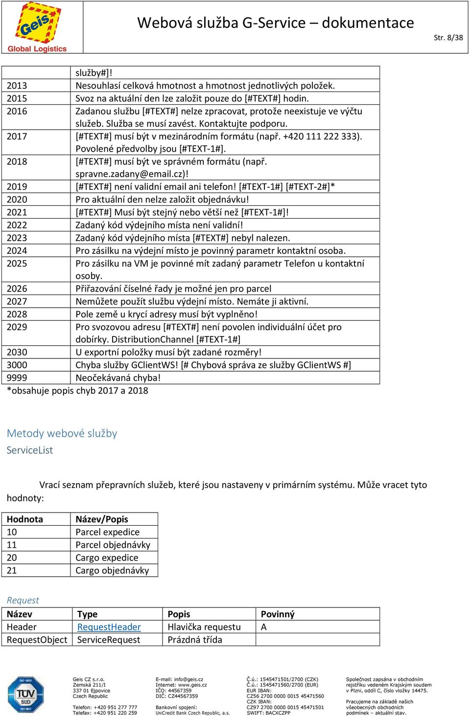 Povolené předvolby jsou [#TEXT-1#]. 2018 [#TEXT#] musí být ve správném formátu (např. spravne.zadany@email.cz)! 2019 [#TEXT#] není validní email ani telefon!