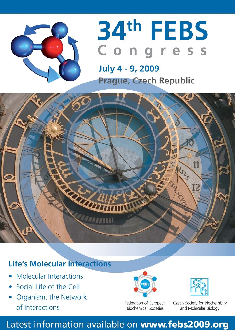 Network of Interactions Federation of European Biochemical Societies Czech