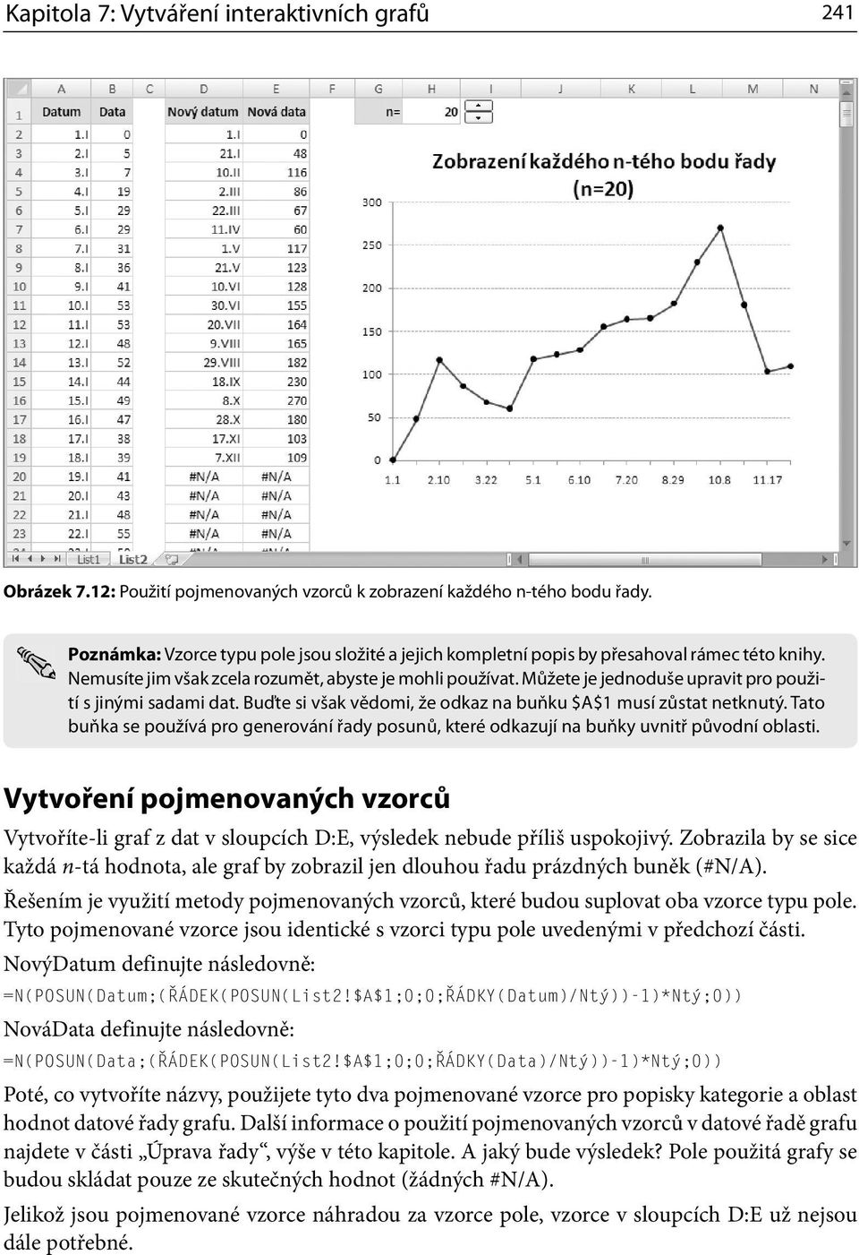 Můžete je jednoduše upravit pro použití s jinými sadami dat. Buďte si však vědomi, že odkaz na buňku $A$1 musí zůstat netknutý.