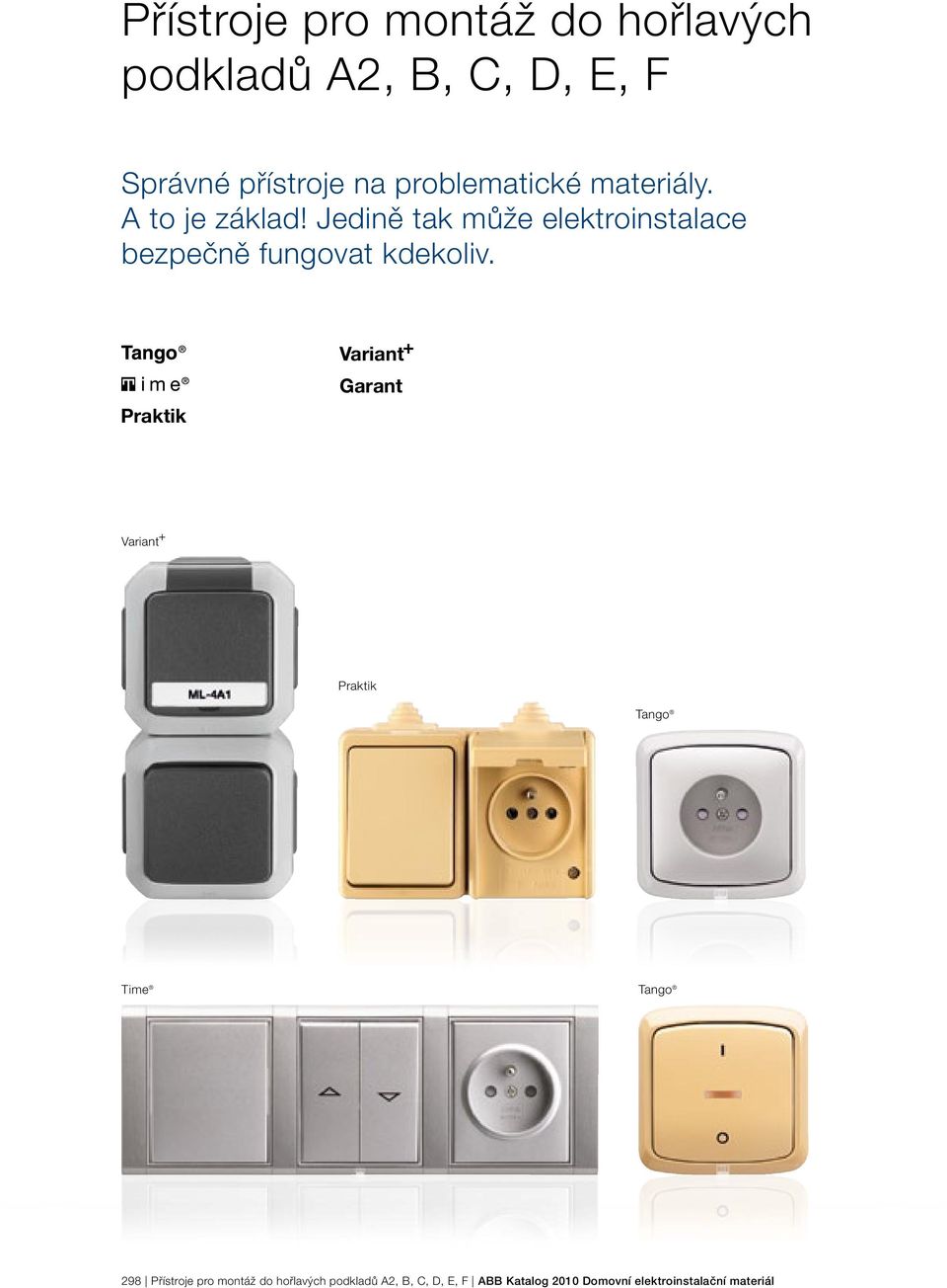 Jedině tak může elektroinstalace bezpečně fungovat kdekoliv.