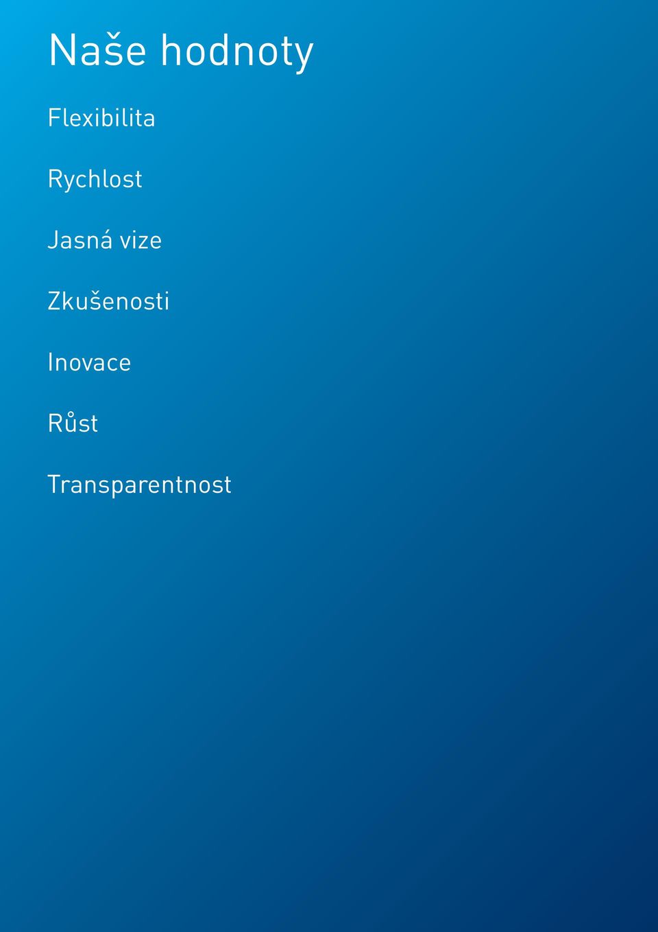 Transparentnost 10 Výroční zpráva