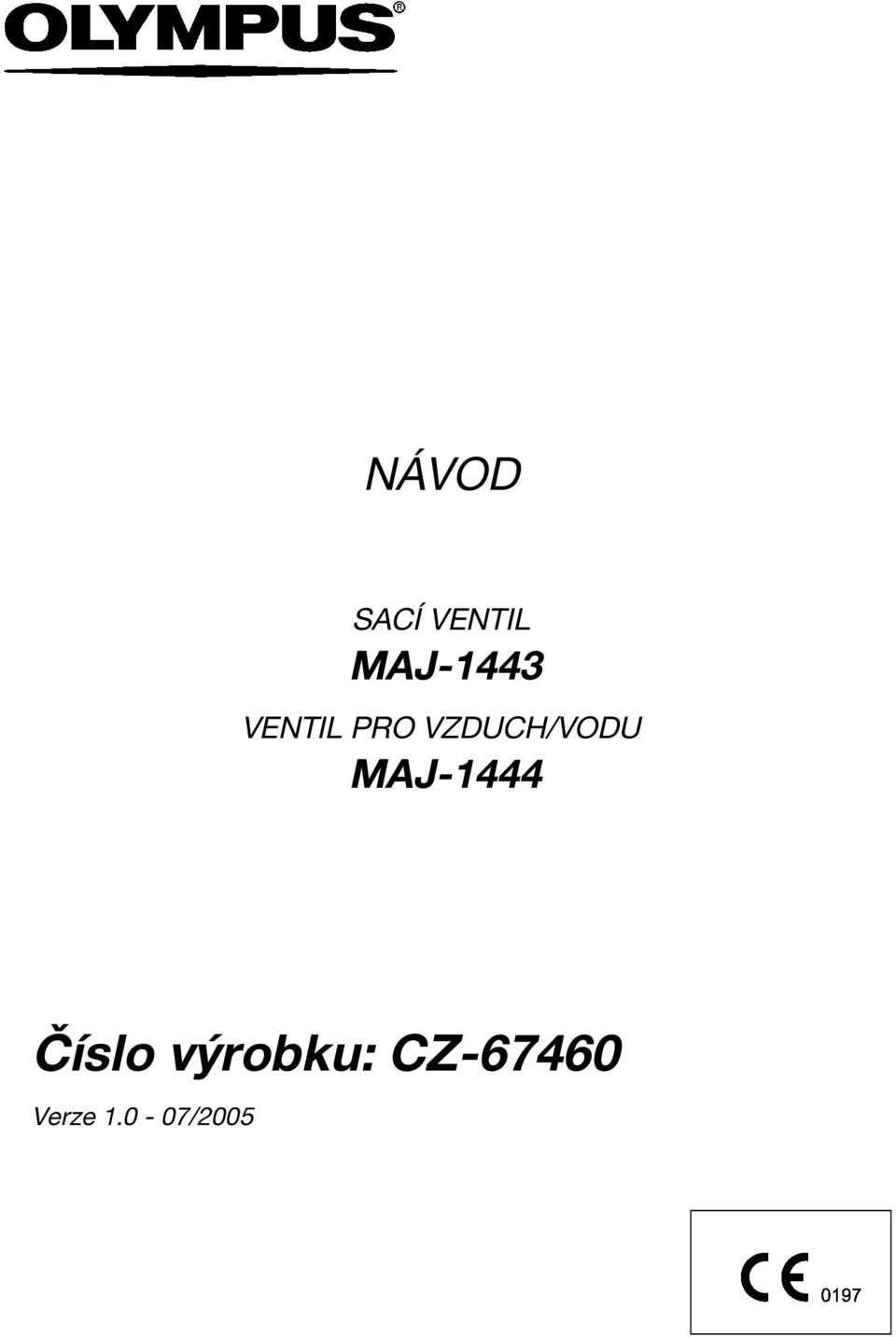 VZDUCH/VODU MAJ-1444