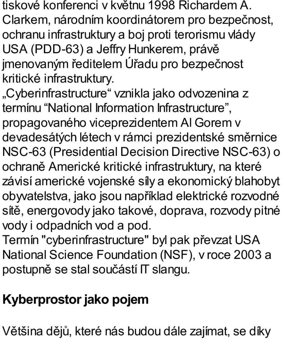 infrastruktury.