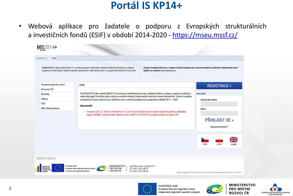 strukturálních a investičních fondů