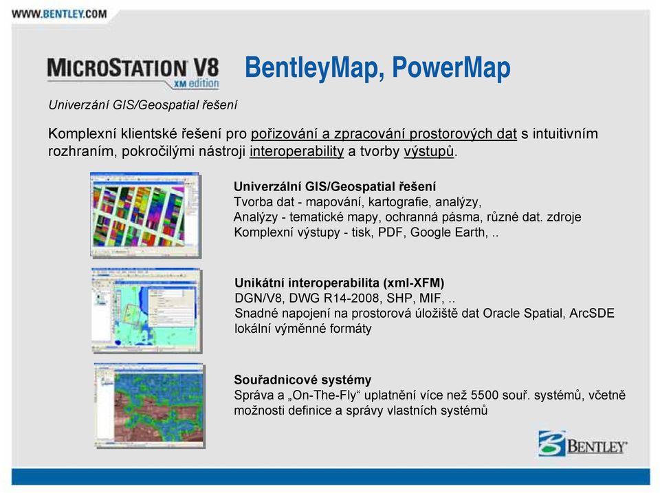 Univerzální GIS/Geospatial řešení Tvorba dat - mapování, kartografie, analýzy, Analýzy - tematické mapy, ochranná pásma, různé dat.