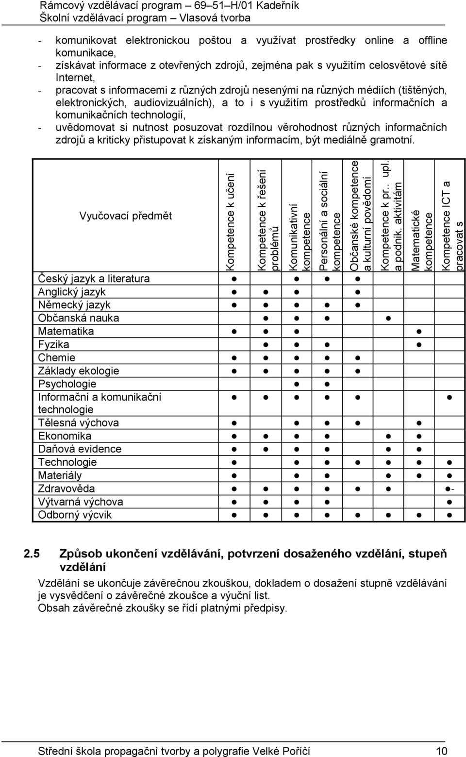 komunikace, - získávat informace z otevřených zdrojů, zejména pak s využitím celosvětové sítě Internet, - pracovat s informacemi z různých zdrojů nesenými na různých médiích (tištěných,