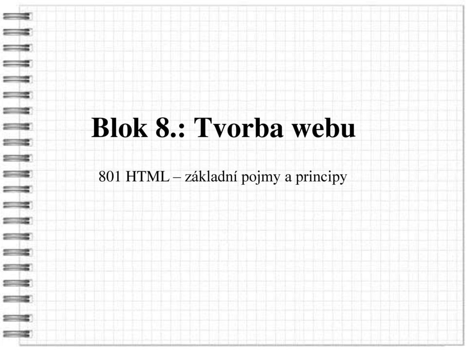 801 HTML