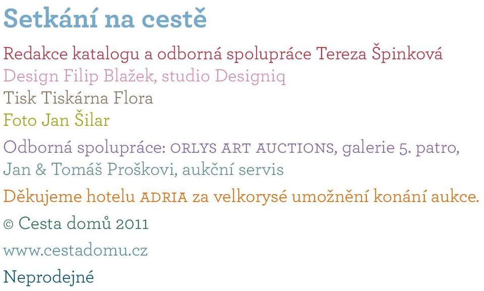 ART AUCTIONS, galerie 5.