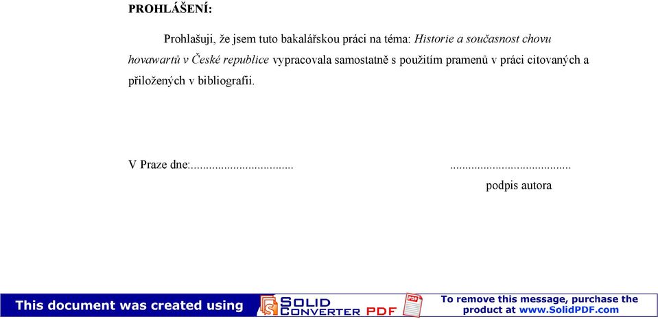 republice vypracovala samostatně s použitím pramenů v práci