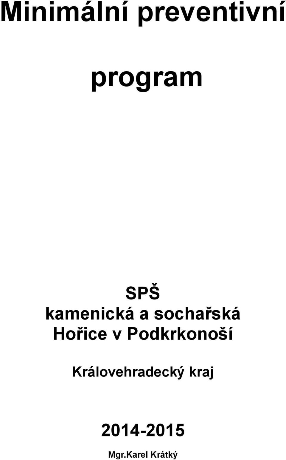 Hořice v Podkrkonoší