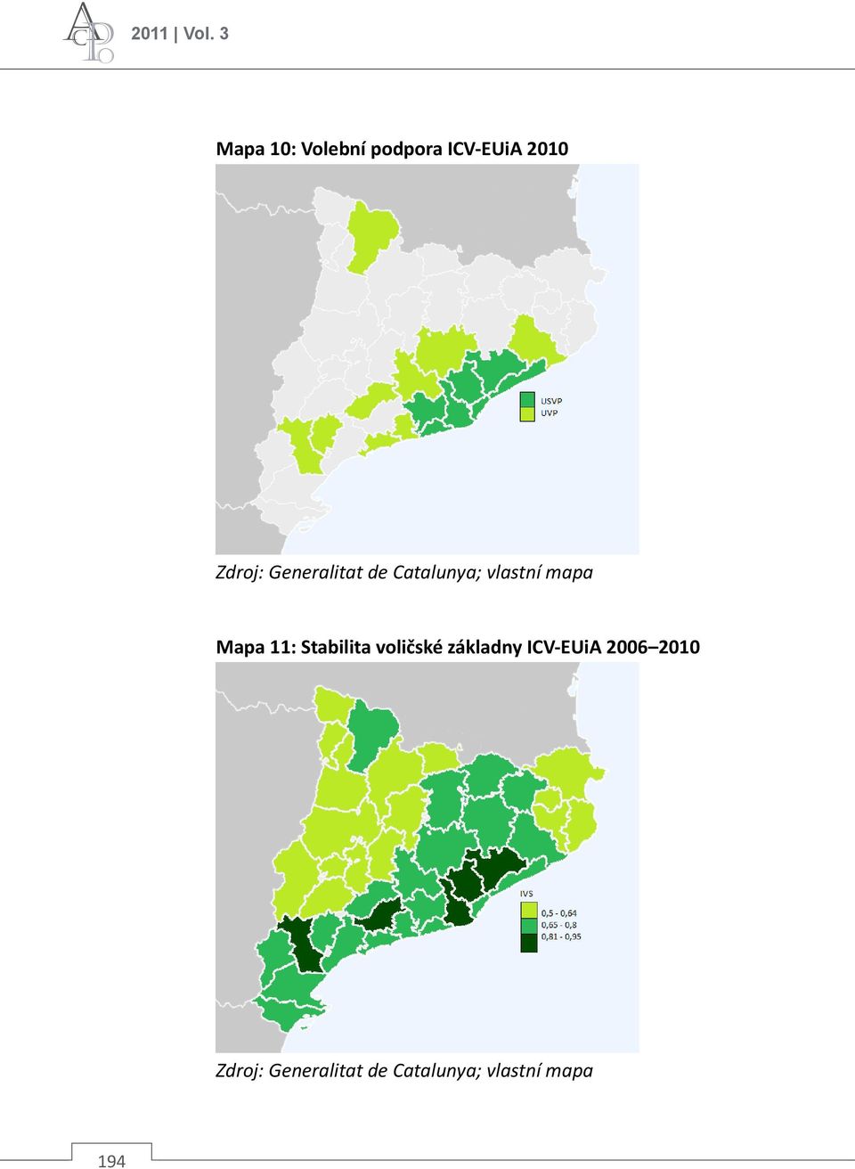 ICV-EUiA 2010 Mapa 11: