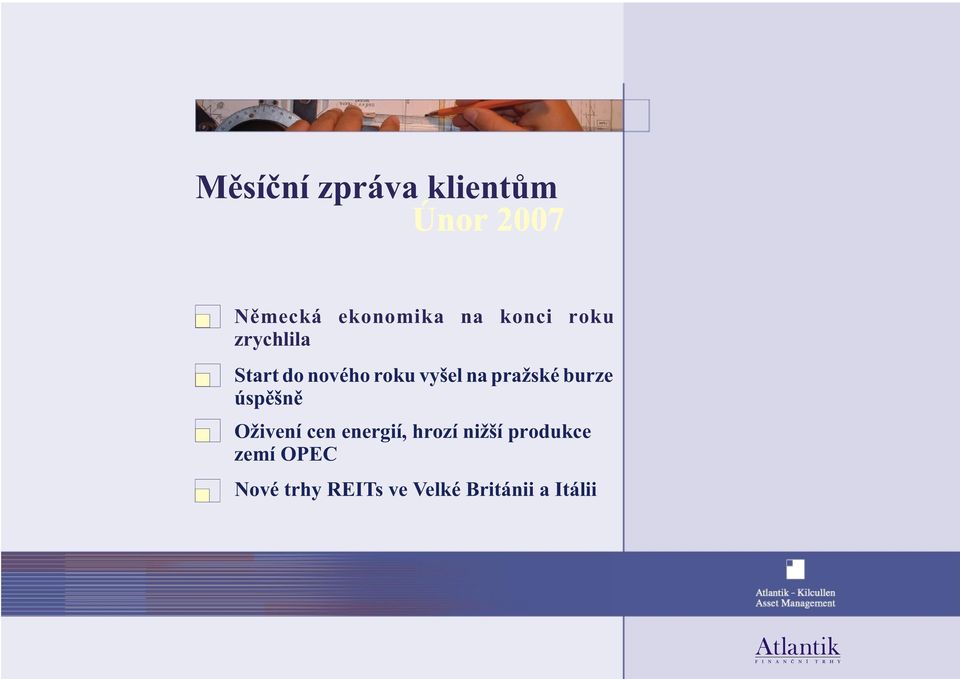 úspìšnì Oživení cen energií, hrozí nižší produkce