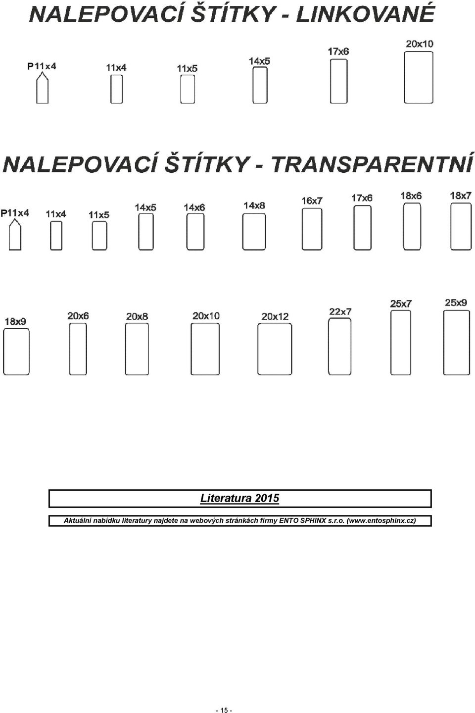 webových stránkách firmy ENTO