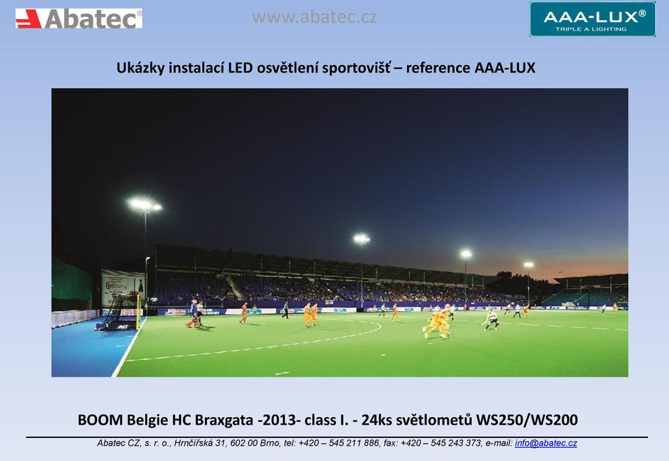 BOOM Belgie HC Braxgata -2013- class I.