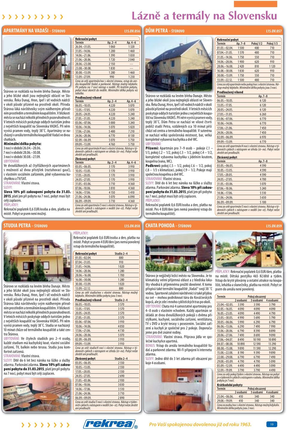 blízkoti mět e nchází několik přírodních pozoruhodnotí. letních měících pokytuje oddych turitům jedno z největších kouplišť n Slovenku ADAŠ. Při něm vyvírá prmen vody, teplý 38 C.