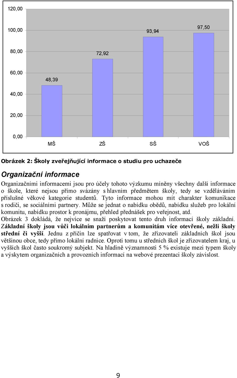 Tyto informace mohou mít charakter komunikace s rodiči, se sociálními partnery.