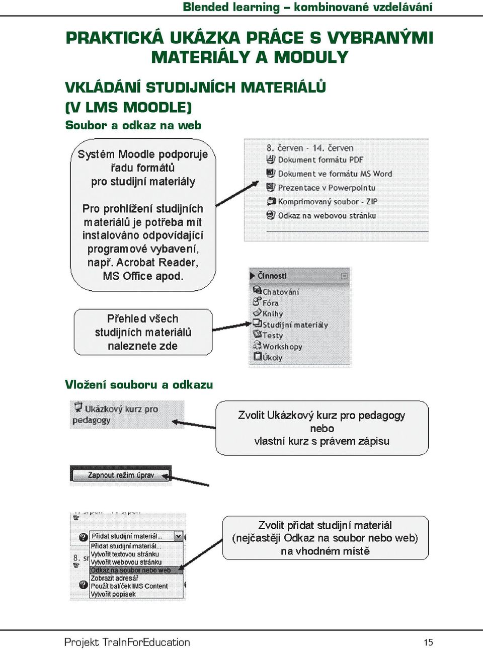 STUDIJNÍCH MATERIÁLŮ (V LMS MOODLE)