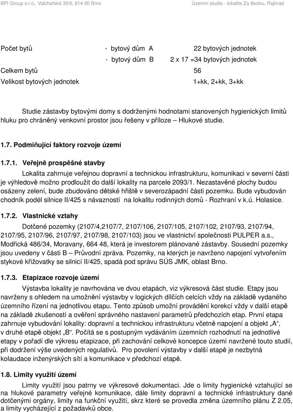 7. Podmiňující faktory rozvoje území 1.