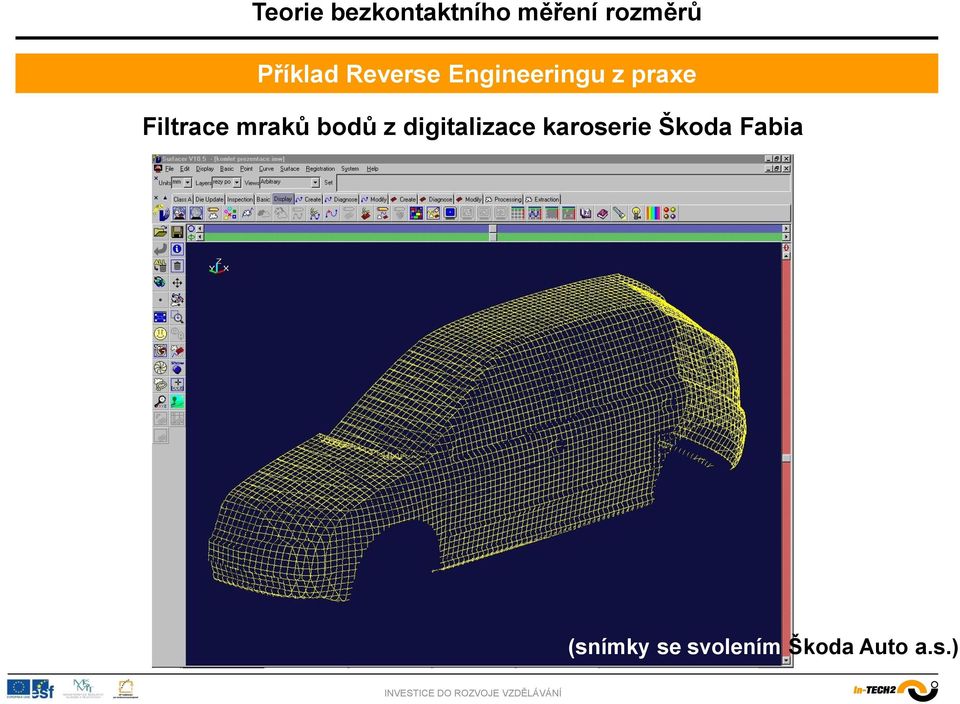 digitalizace karoserie Škoda