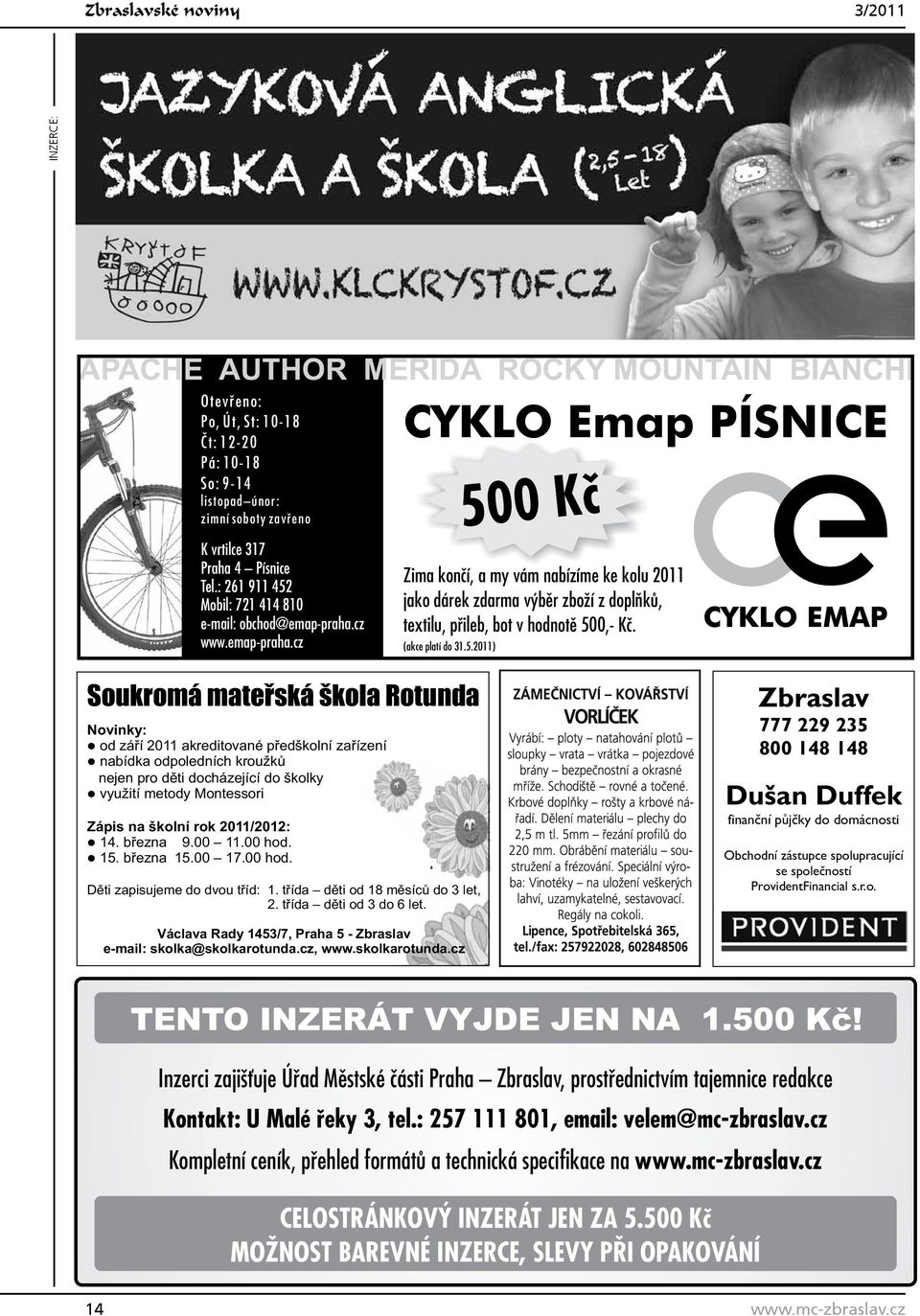 cz www.emap-praha.cz CYKLO Emap PÍSNICE 50