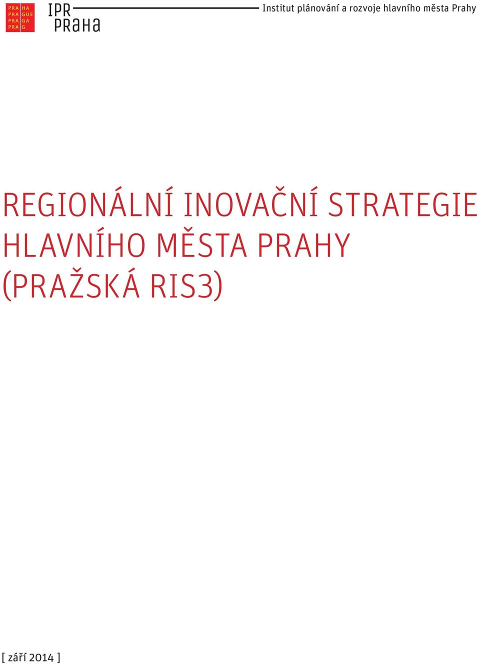 inovační strategie hlavního