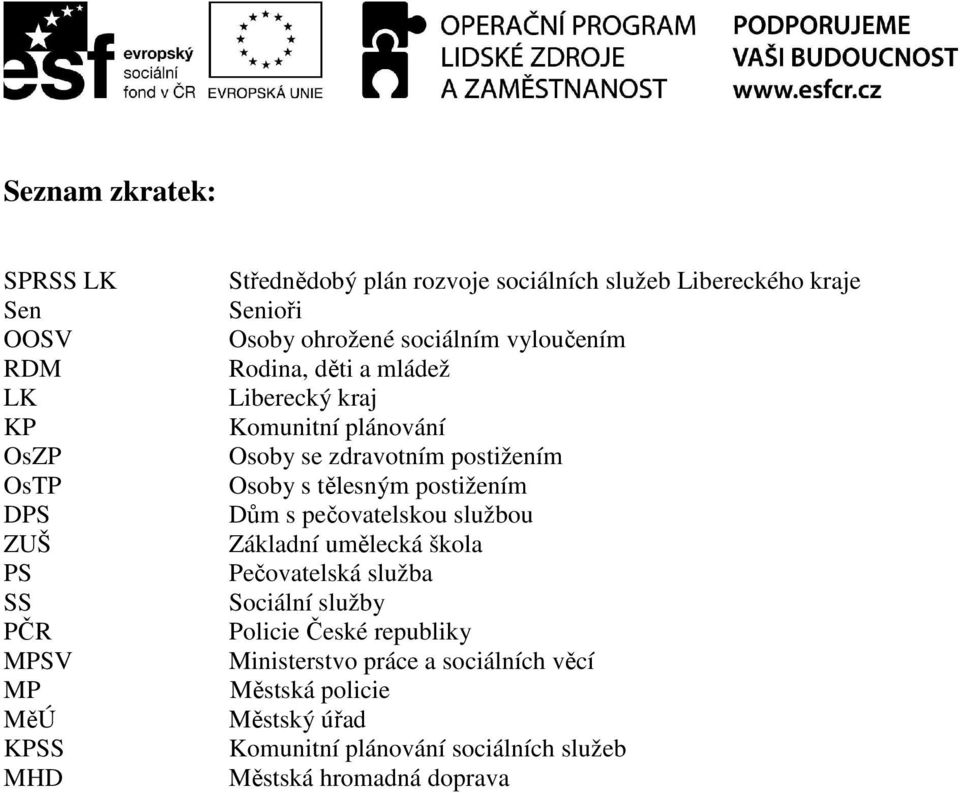 postižením Osoby s tělesným postižením Dům s pečovatelskou službou Základní umělecká škola Pečovatelská služba Sociální služby Policie