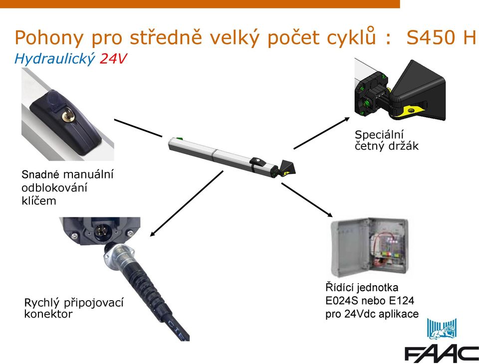 klíčem Speciální četný držák Rychlý připojovací