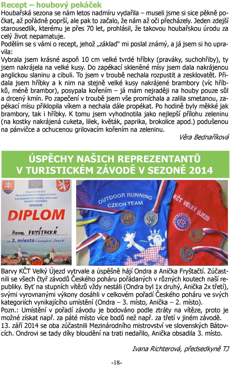 Podělím se s vámi o recept, jehož základ mi poslal známý, a já jsem si ho upravila: Vybrala jsem krásné aspoň 10 cm velké tvrdé hříbky (praváky, suchohřiby), ty jsem nakrájela na velké kusy.