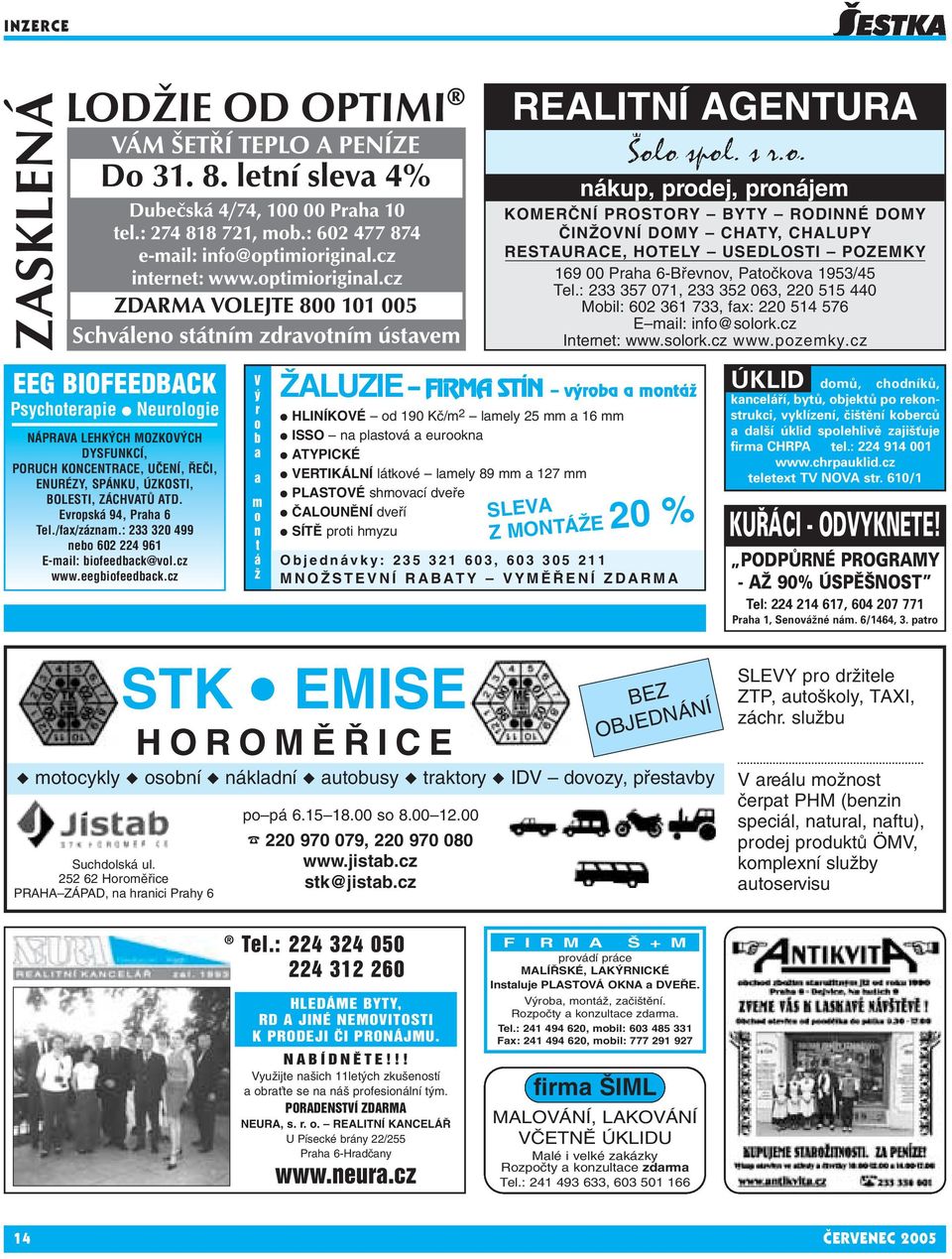 cz EEG BIOFEEDBACK Psychoterapie Neurologie NÁPRAVA LEHK CH MOZKOV CH DYSFUNKCÍ, PORUCH KONCENTRACE, UâENÍ, EâI, ENURÉZY, SPÁNKU, ÚZKOSTI, BOLESTI, ZÁCHVATÒ ATD. Evropská 94, Praha 6 Tel./fax/záznam.