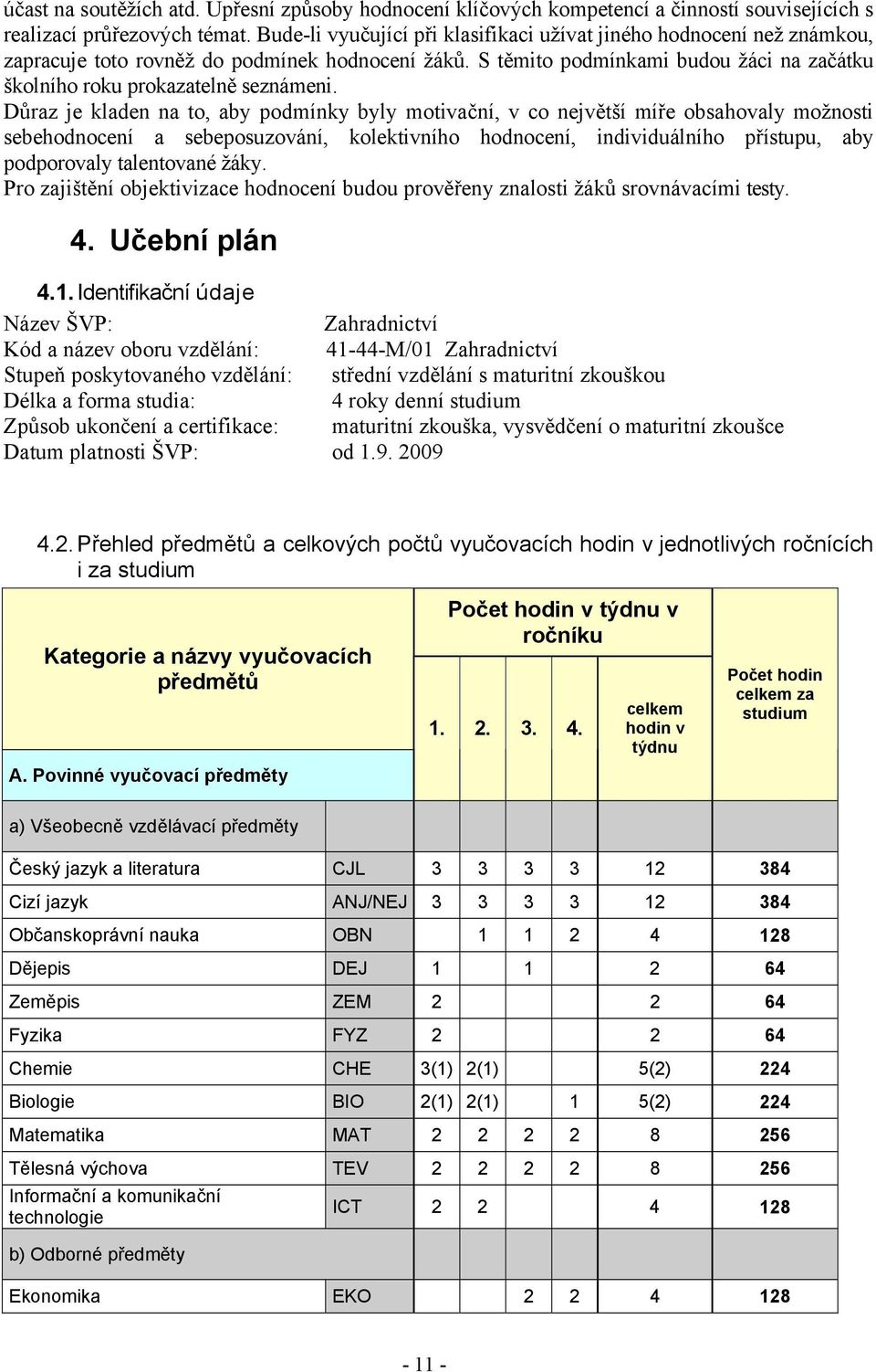 Důraz je kladen na to, aby podmínky byly motivační, v co největší míře obsahovaly možnosti sebehodnocení a sebeposuzování, kolektivního hodnocení, individuálního přístupu, aby podporovaly talentované