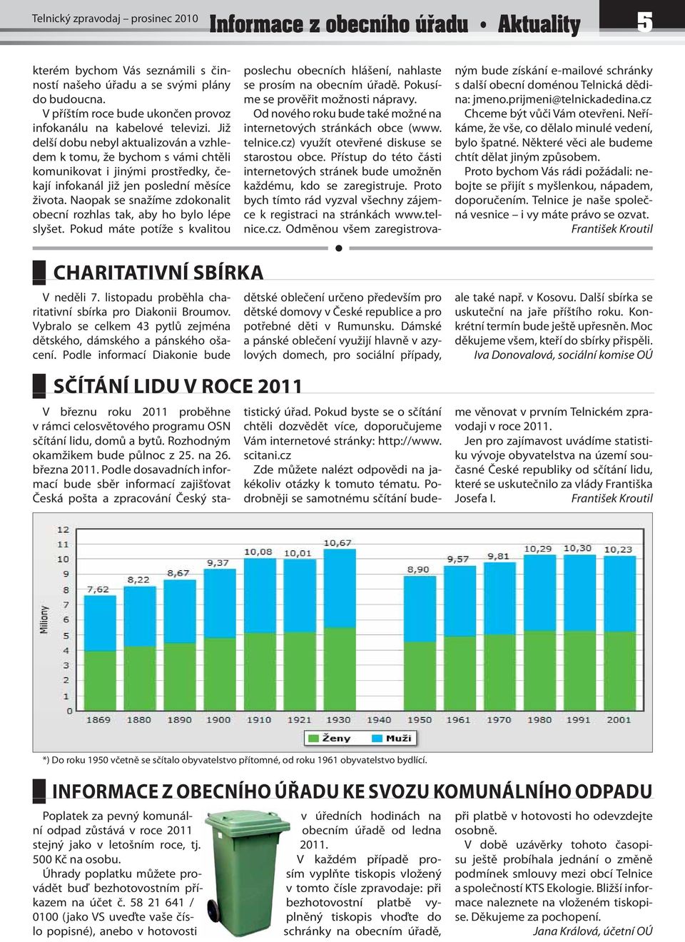 Již delší dobu nebyl aktualizován a vzhledem k tomu, že bychom s vámi chtěli komunikovat i jinými prostředky, čekají infokanál již jen poslední měsíce života.