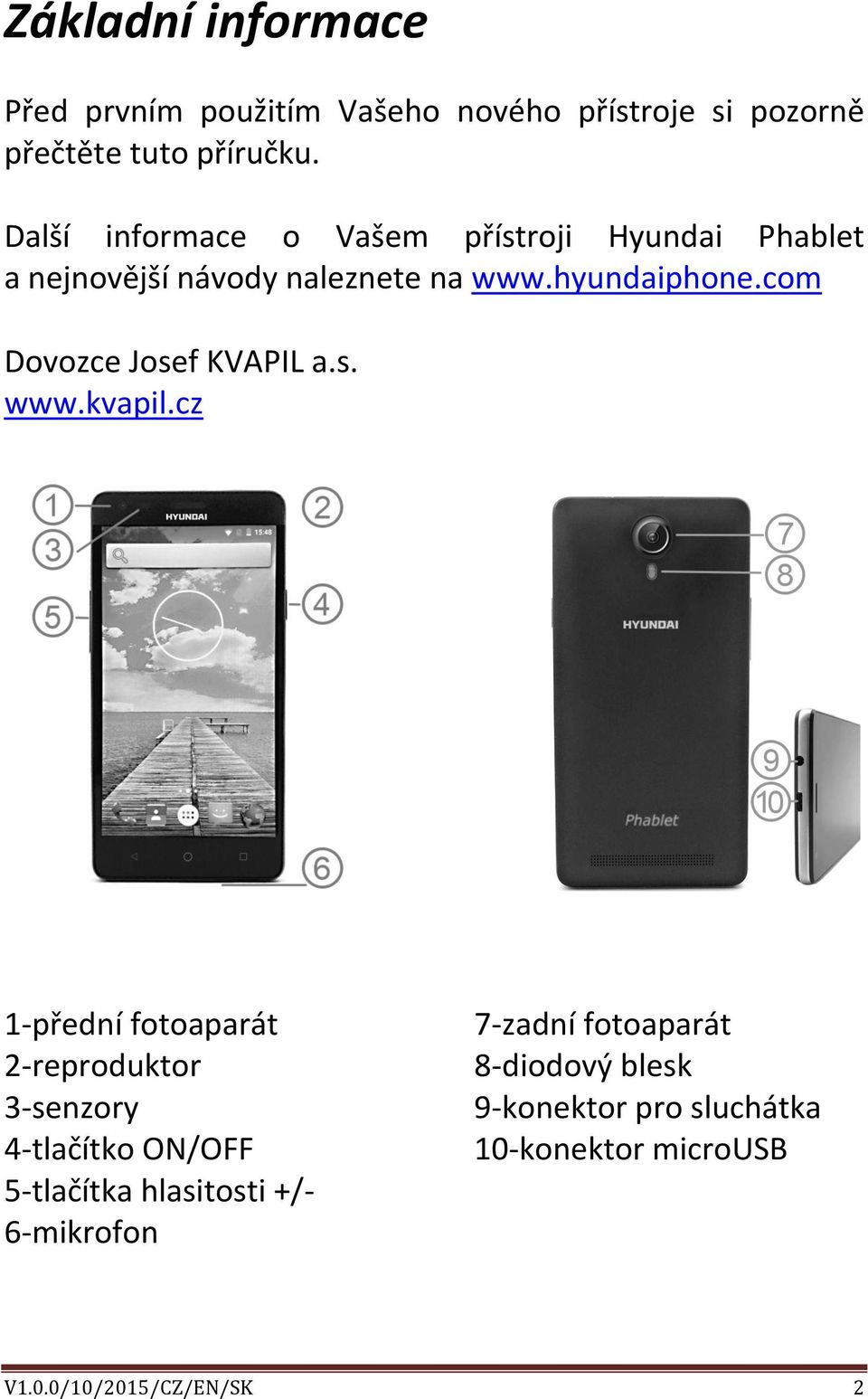 com Dovozce Josef KVAPIL a.s. www.kvapil.
