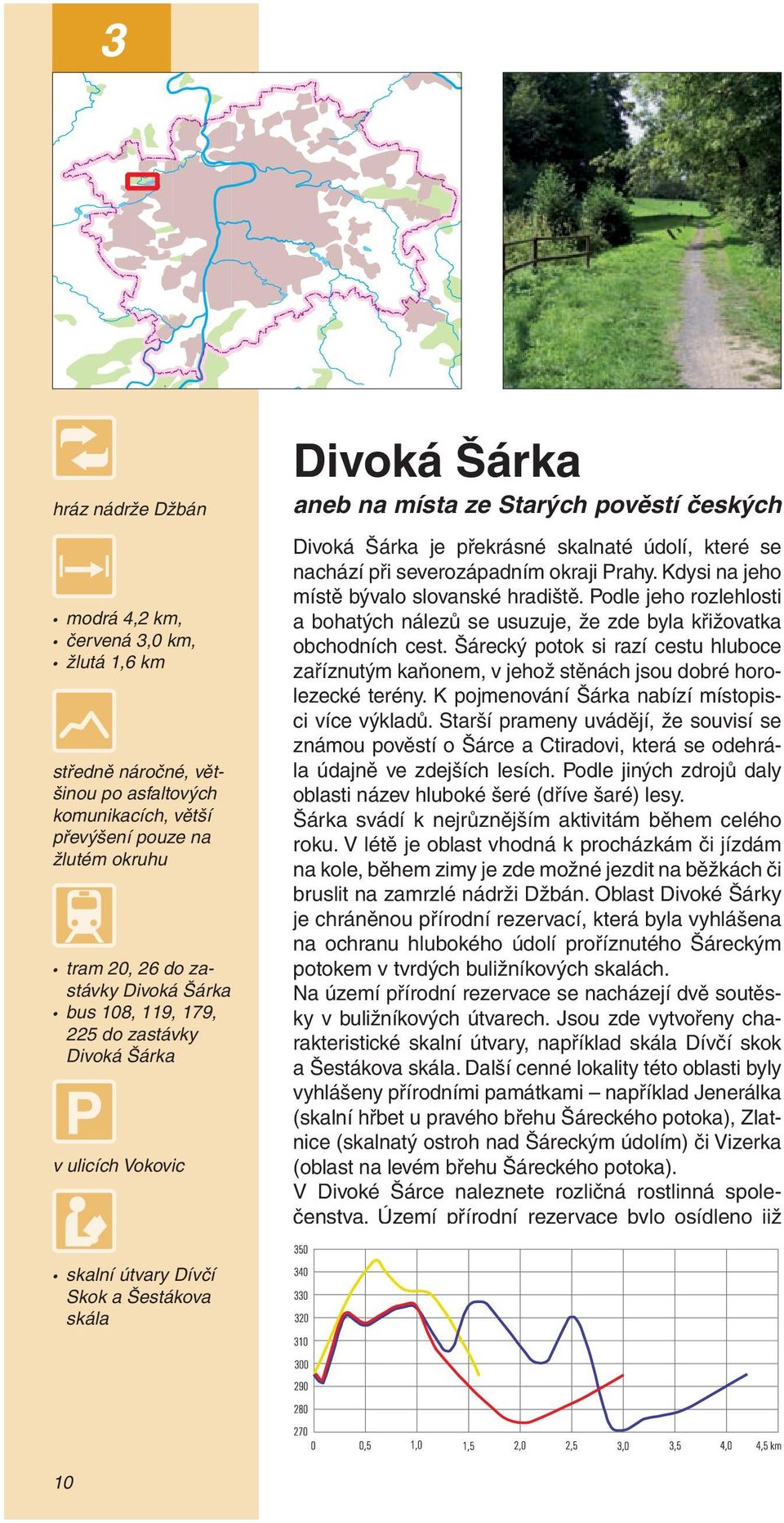 okraji Prahy. Kdysi na jeho místě bývalo slovanské hradiště. Podle jeho rozlehlosti a bohatých nálezů se usuzuje, že zde byla křižovatka obchodních cest.