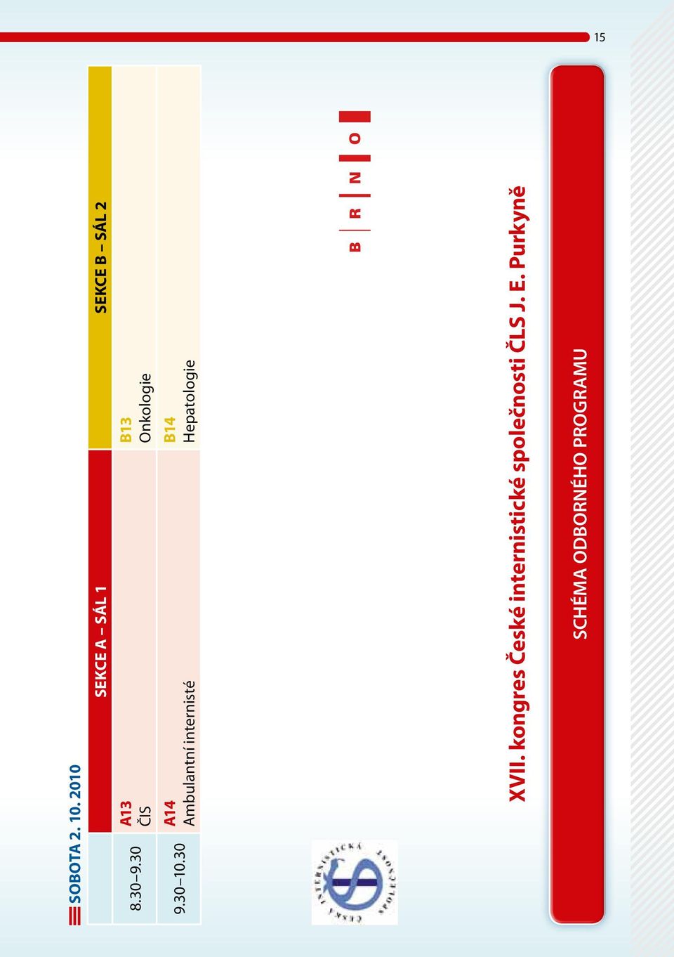 2 B13 Onkologie B14 Hepatologie XVII.