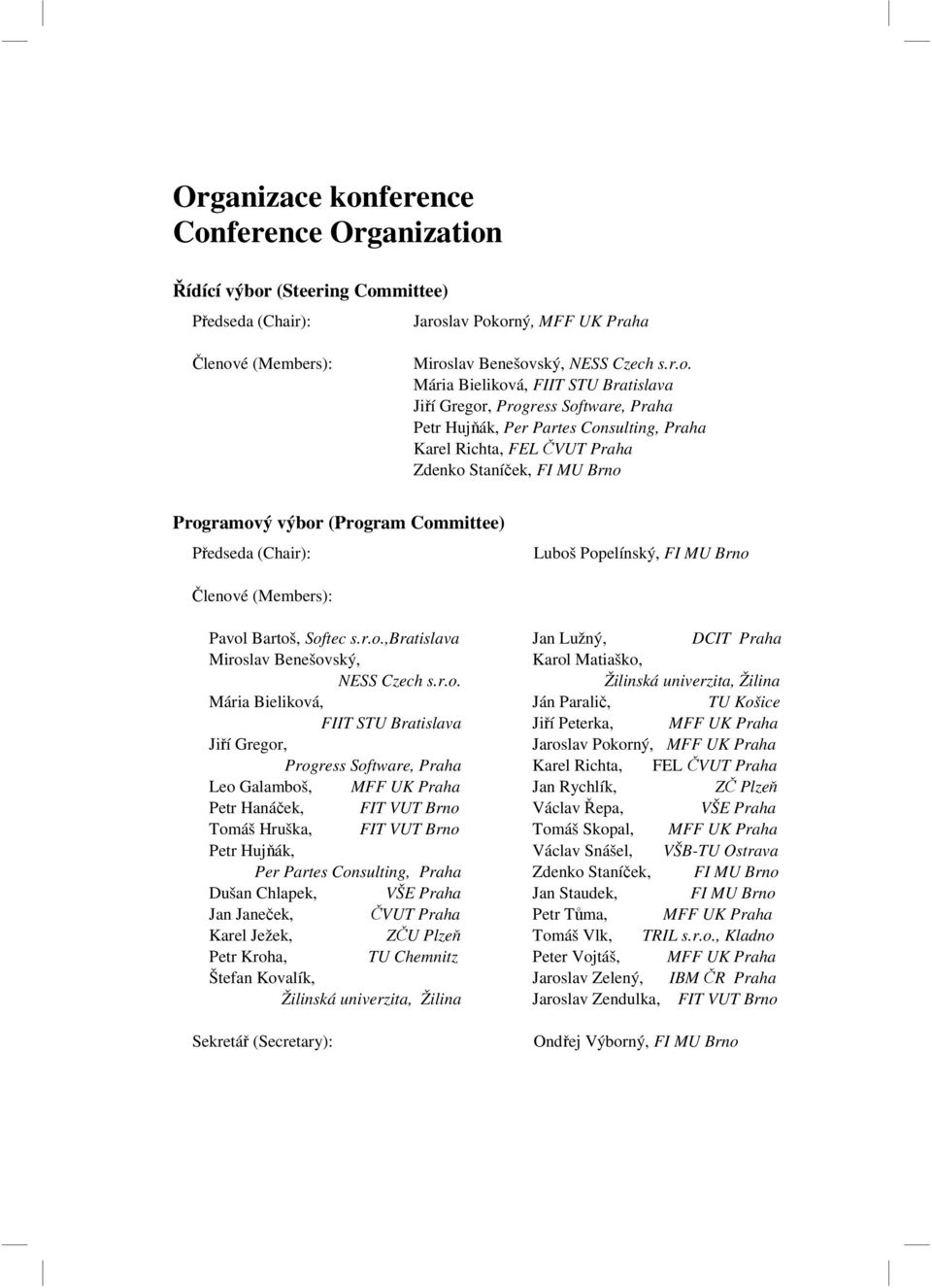 ference Organization