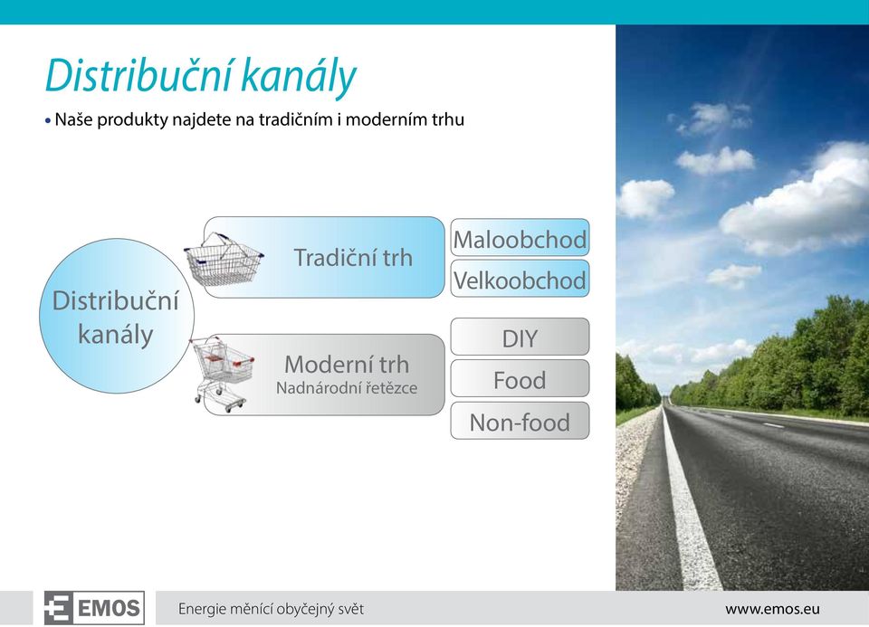 kanály Tradiční trh Moderní trh Nadnárodní