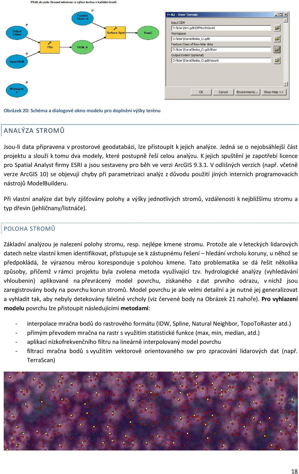 K jejich spuštění je zapotřebí licence pro Spatial Analyst firmy ESRI a jsou sestaveny pro běh ve verzi ArcGIS 9.3.1. V odlišných verzích (např.