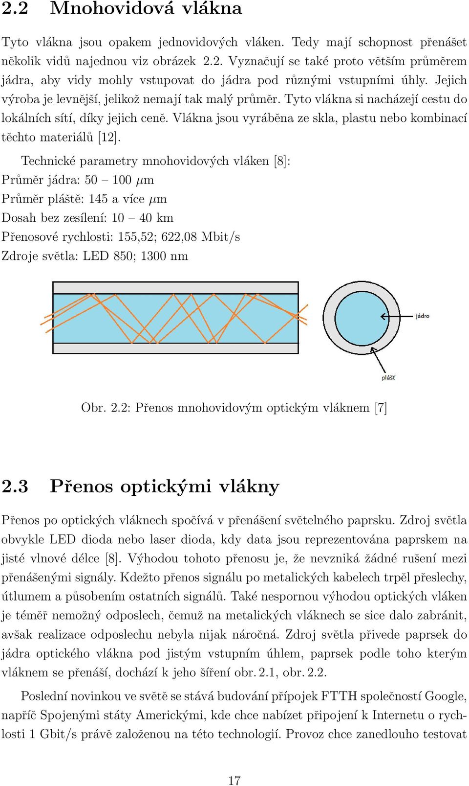 Vlákna jsou vyráběna ze skla, plastu nebo kombinací těchto materiálů [12].