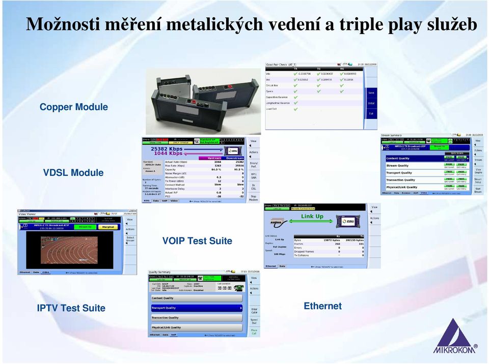 Copper Module VDSL Module VOIP