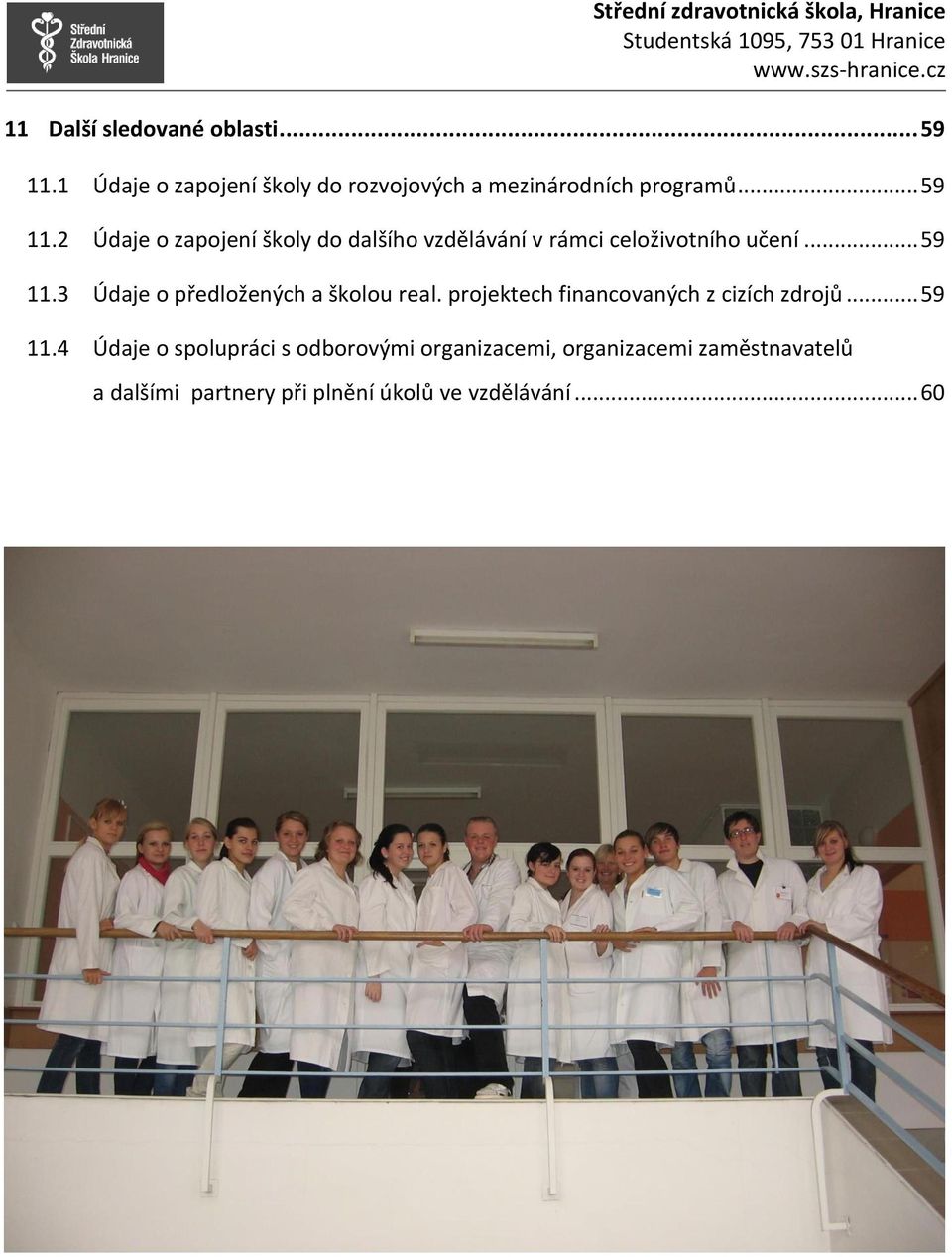 projektech financovaných z cizích zdrojů... 59 11.