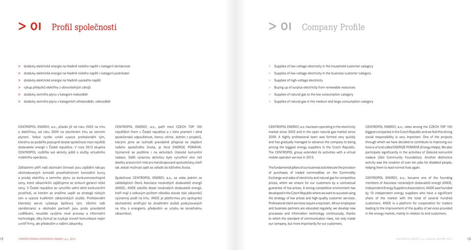 středoodběr, velkoodběr > Supplies of low-voltage electricity in the household customer category > Supplies of low-voltage electricity in the business customer category > Supplies of high-voltage