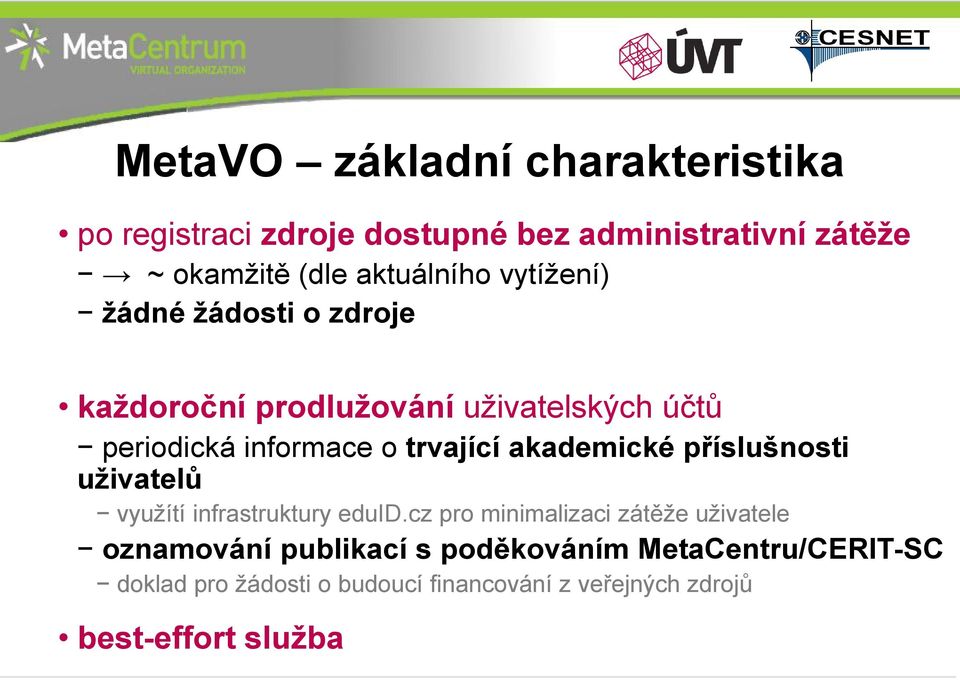 akademické příslušnosti uživatelů využítí infrastruktury eduid.