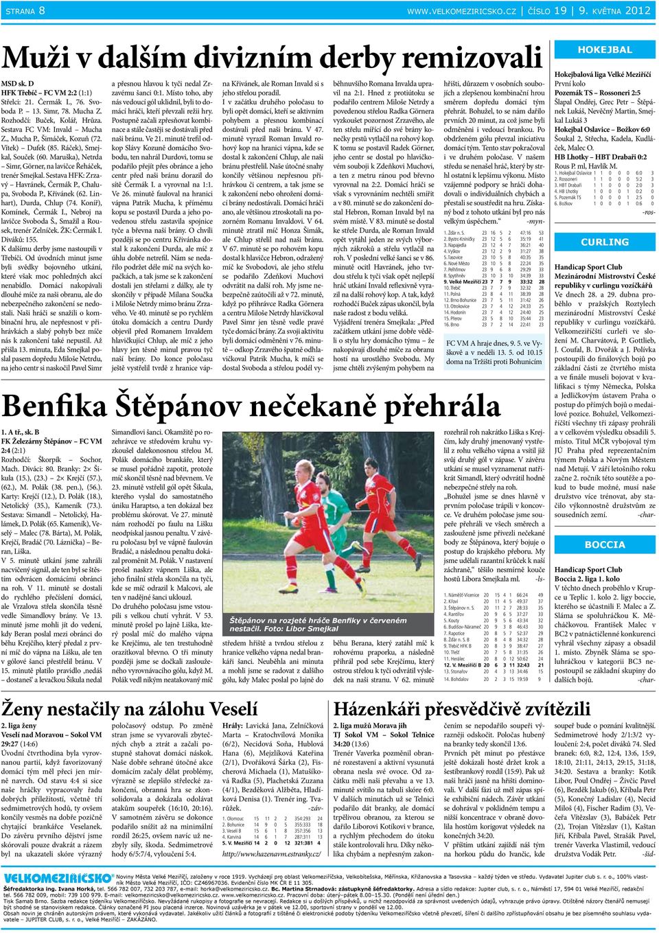 Maruška), Netrda Simr, Görner, na lavičce Řeháček, trenér Smejkal. Sestava HFK: Zrzavý Havránek, Čermák P., Chalupa, Svoboda P., Křivánek (62. Linhart), Durda, Chlup (74. Koníř), Komínek, Čermák I.