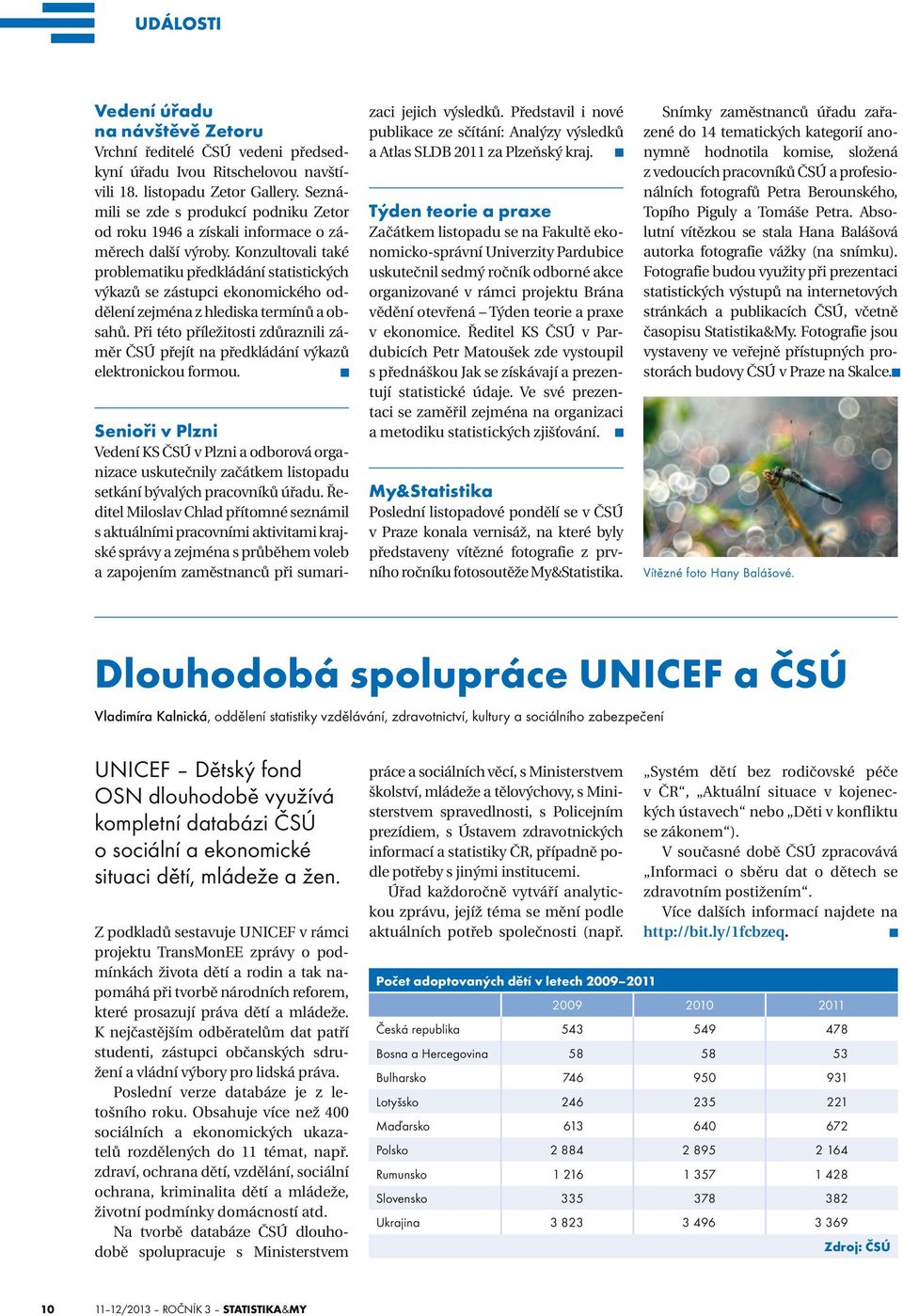 Konzultovali také problematiku předkládání statistických výkazů se zástupci ekonomického oddělení zejména z hlediska termínů a obsahů.