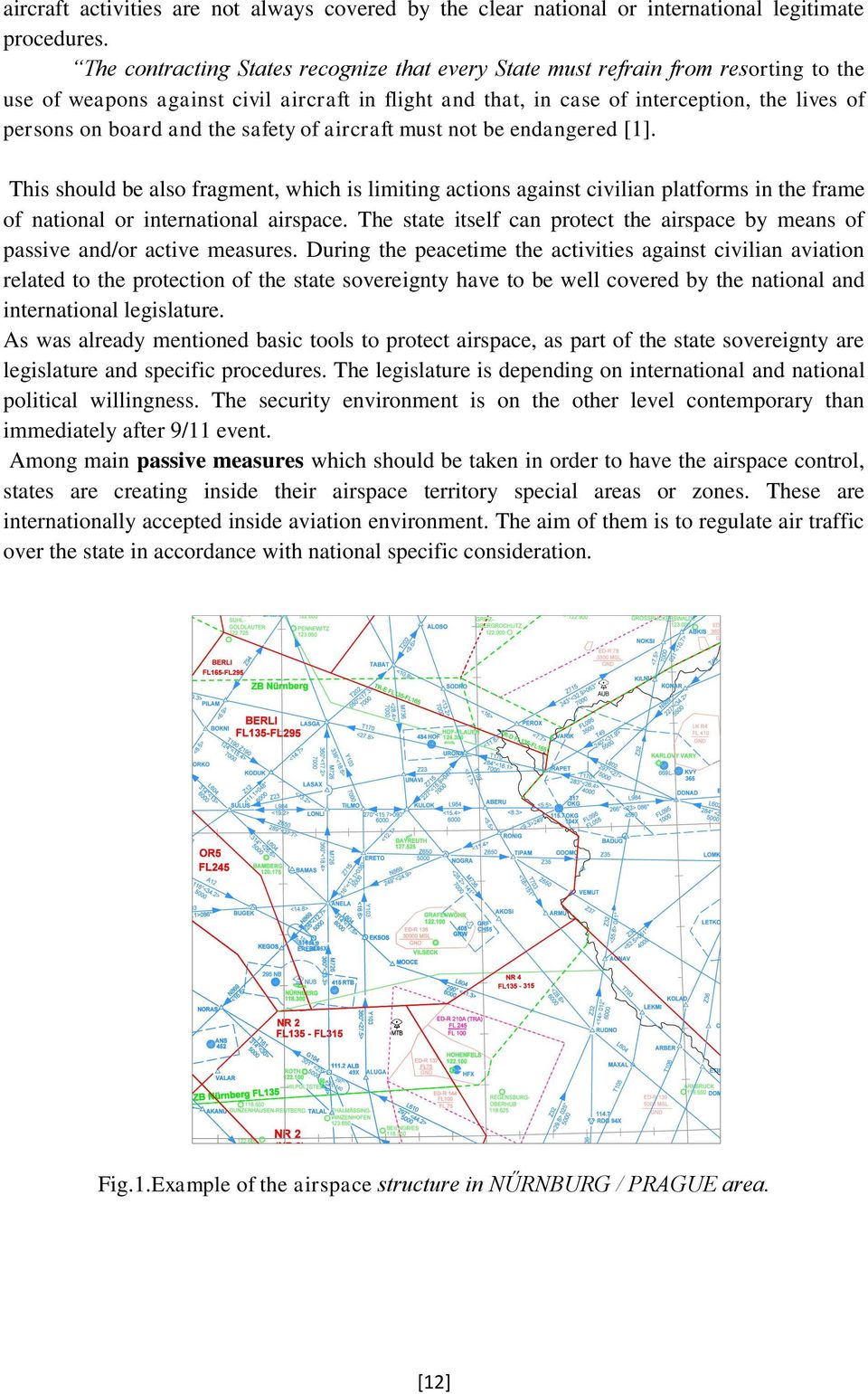 and the safety of aircraft must not be endangered [1]. This should be also fragment, which is limiting actions against civilian platforms in the frame of national or international airspace.