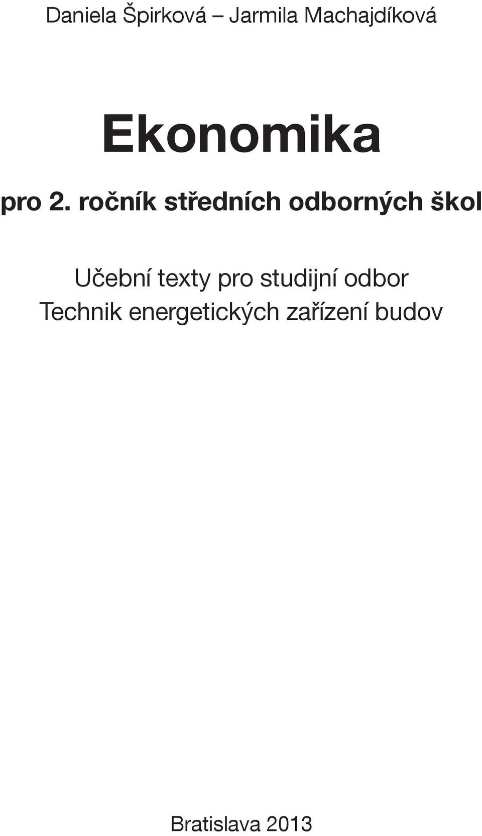 ročník středních odborných škol Učební