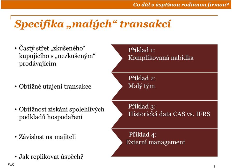 Obtížnost získání spolehlivých podkladů hospodaření Příklad : Historická data CAS vs.