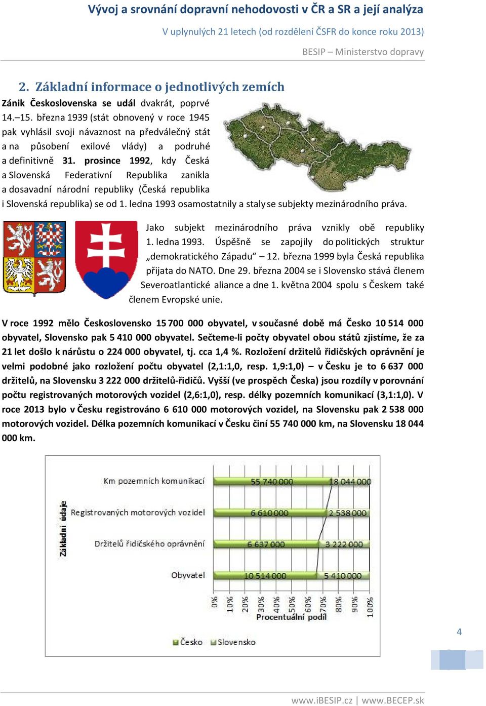 prosince 1992, kdy Česká a Slovenská Federativní Republika zanikla a dosavadní národní republiky (Česká republika i Slovenská republika) se od 1.